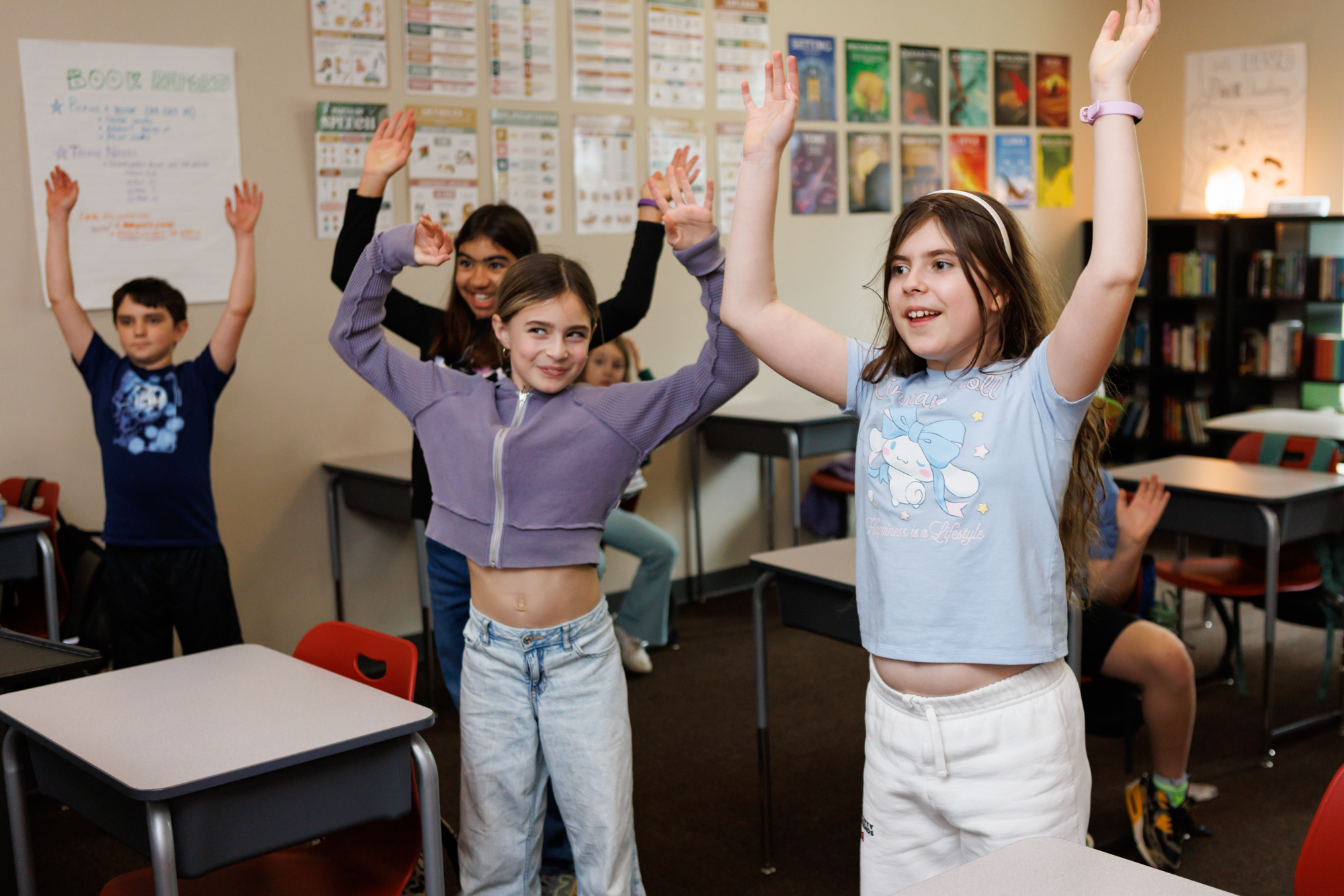 students at Park Academy